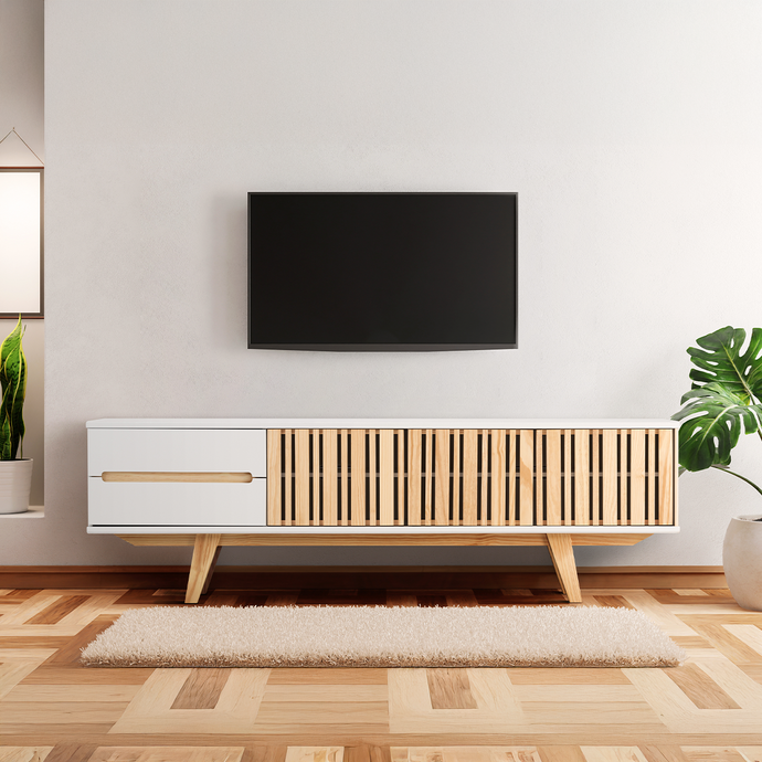 Lowboard Panteon - 2 Größen und 3 Farben