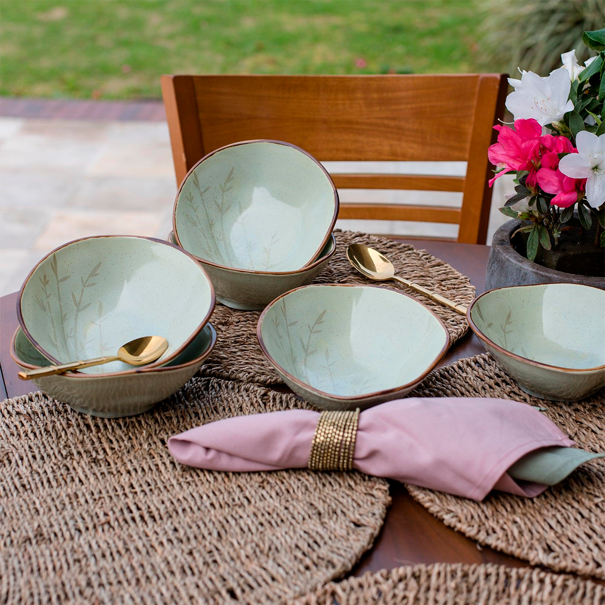 Ryo Bambus 6-er Schalen Set - Memomad