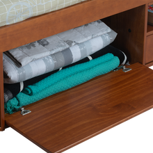 Funktionsbett Bali 90x190 cm - Einzelbett mit Bettkasten und viel Stauraum - Inkl. Lattenrost - Memomad