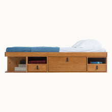 Funktionsbett Bali 160x200 cm - Bett mit Stauraum und Bettkasten - Inkl. Lattenrost - Memomad