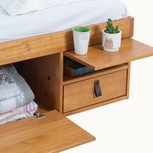 Funktionsbett Bali 160x200 cm - Bett mit Stauraum und Bettkasten - Inkl. Lattenrost - Memomad