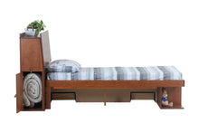 Bett mit Stauraum BALI + Lattenrost (mit oder ohne Kopfende)