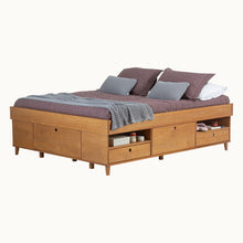 Funktionsbett Amalfi - Bett mit Bettkasten und viel Stauraum - Memomad