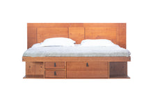 Bett mit Stauraum BALI + Lattenrost (mit oder ohne Kopfende)