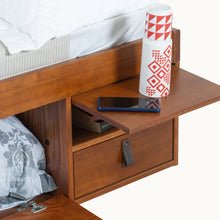 Funktionsbett Bali 150x200 cm - Bett mit Bettkasten und viel Stauraum