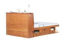 Bett mit Stauraum BALI + Lattenrost (mit oder ohne Kopfende)
