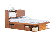 Bett mit Stauraum BALI + Lattenrost (mit oder ohne Kopfende)