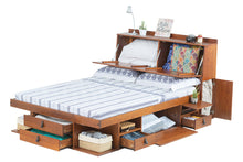 Bett mit Stauraum BALI + Lattenrost (mit oder ohne Kopfende)