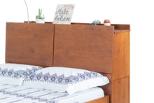 Bett mit Stauraum BALI + Lattenrost (mit oder ohne Kopfende)
