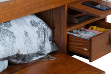Bett mit Stauraum BALI + Lattenrost (mit oder ohne Kopfende)