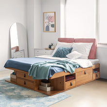 Funktionsbett Bali 160x200 cm - Bett mit Stauraum und Bettkasten - Inkl. Lattenrost - Memomad