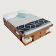 Funktionsbett Bali 180x200 cm - Bett mit Bettkasten und viel Stauraum