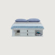Funktionsbett Bali 140x190 cm - Bett mit Bettkasten und viel Stauraum - Inkl. Lattenrost - Memomad