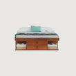 Funktionsbett Bali 180x200 cm - Bett mit Bettkasten und viel Stauraum